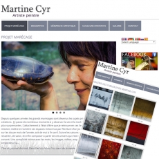 Martine Cyr, artiste peintre et projet marécages