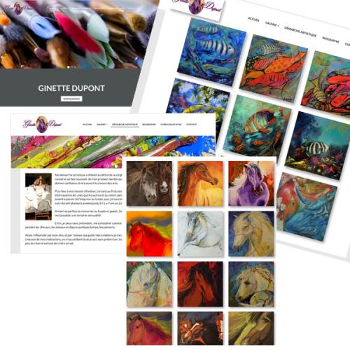 Ginette Dupont artiste peintre