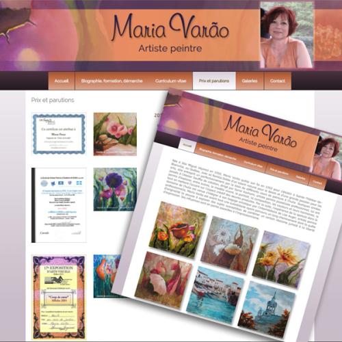 Maria Varão artiste peintre