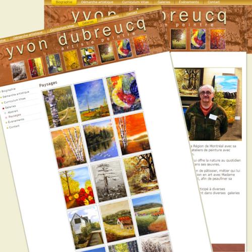 Yvon Dubreucq, artiste peintre